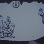 Florent Gilles, conteur, spectacle dessiné Tinte-Caboche
