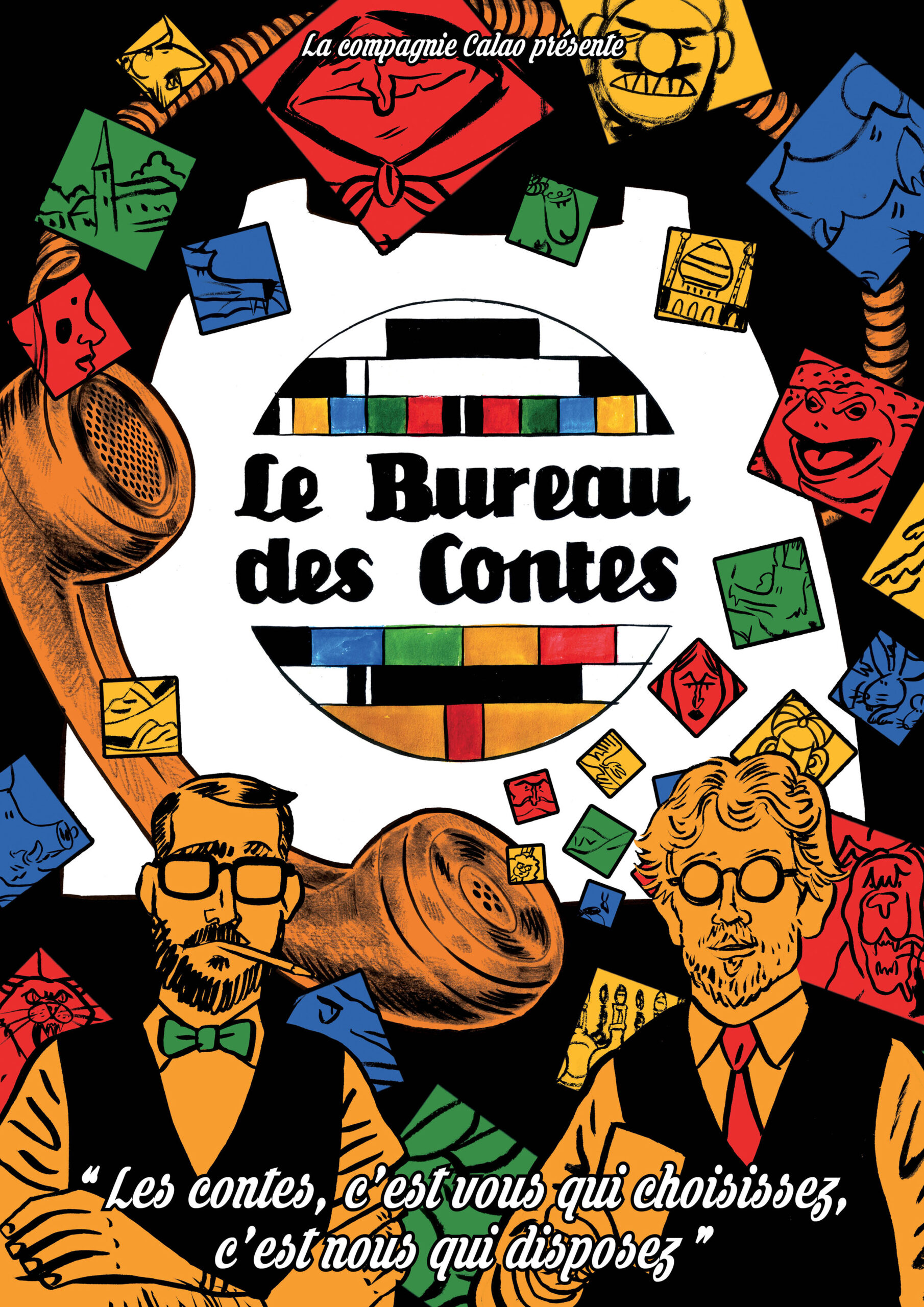 Florent Gilles, conteur, spectacle dessiné, le bureau des contes