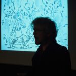 Florent Gilles, conteur, spectacle dessiné à Lorient